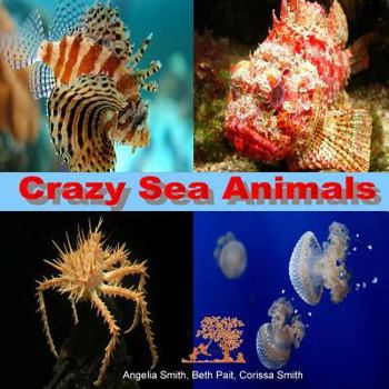 Paperback Crazy Sea Animals Book