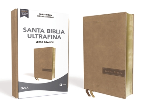 Imitation Leather Biblia Nbla, Ultrafina, Letra Grande, Tamaño Manual, Leathersoft, Beige, Edición Letra Roja / Spanish Ultrathin Holy Bible, Nbla, Lg Print, Handy Size [Spanish] [Large Print] Book