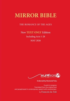 Paperback Latest PAPERback MARCH 2026 Edition TEXT ONLY Mirror Bible Including complete ACTS [Without Commentary & Study notes] Book