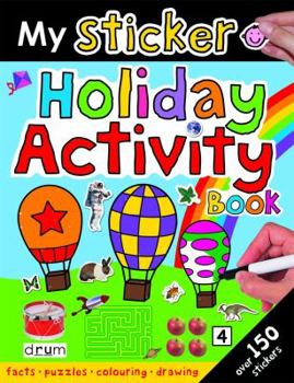 Paperback My Sticker Holiday Activity Book (My Giant Sticker Books) Book