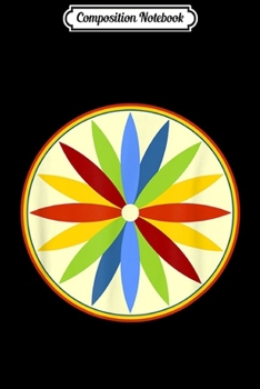 Composition Notebook: Amish - Hex Sign Sixn Pointed Rosette 1 - Funny Fan  Journal/Notebook Blank Lined Ruled 6x9 100 Pages