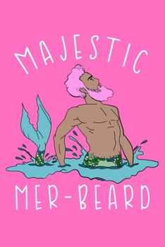 Paperback Majestic Mer Beard: Comic Book Notebook Paper Book