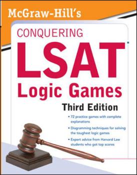 Paperback McGraw-Hill's Conquering LSAT Logic Games Book