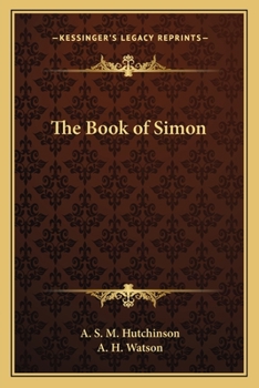 Paperback The Book of Simon Book