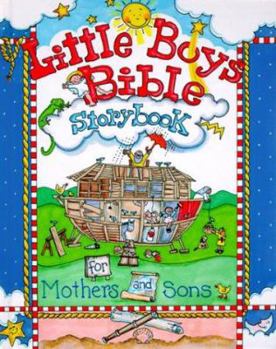 Hardcover Little Boys Bible Storybook: For Mothers and Sons Book