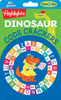 Paperback Dinosaur Code Crackers Book