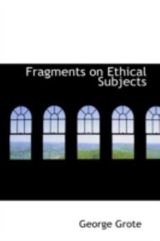 Paperback Fragments on Ethical Subjects Book