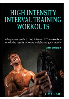 Hardcover High Intensity Interval Training Workouts Book