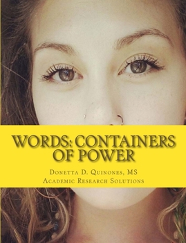 Paperback Words: Containers of Power: Spiritual Development Youth Workbook Book