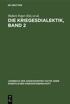 Hardcover Die Kriegesdialektik [German] Book