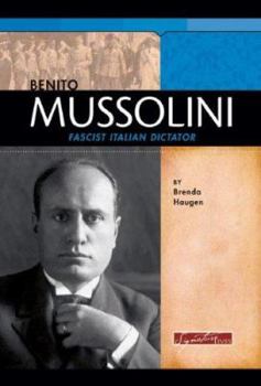 Library Binding Benito Mussolini: Fascist Italian Dictator Book
