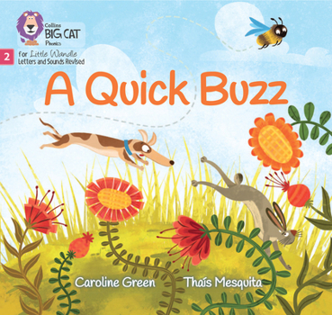 Paperback A Quick Buzz: Phase 2 Set 5 Blending Practice Book