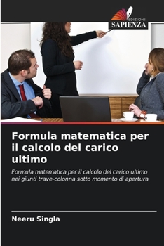 Paperback Formula matematica per il calcolo del carico ultimo [Italian] Book