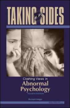 Paperback Taking Sides: Clashing Views in Abnormal Psychology Book