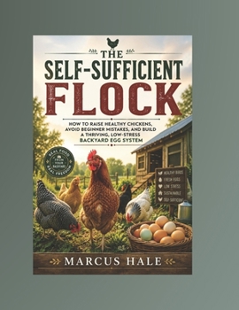 Paperback The Self-Sufficient Flock: How to Raise Healthy Chickens, Avoid Beginner Mistakes, and Build a Thriving, Low-Stress Backyard Egg System Book