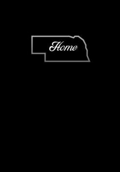 Paperback Nebraska HOME Composition Notebook: (7x10 120-Page College-Ruled State Outline with HOME in Center) Book
