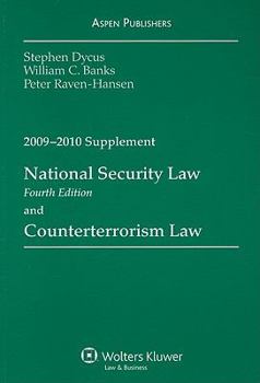 Paperback National Security Law and Counterterrorism Law Book