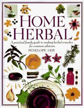 Hardcover Home Herbal Book