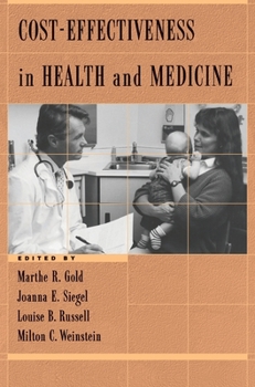 Hardcover Cost-Effectiveness in Health and Medicine Book