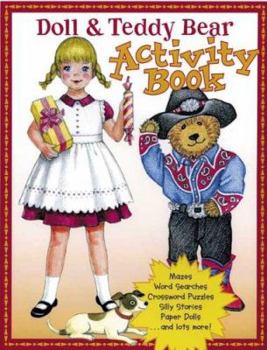 Paperback Doll and Teddy Bear Activity Book