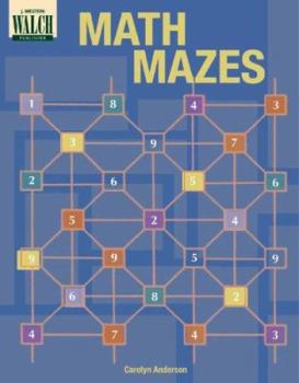 Paperback Math Mazes Book
