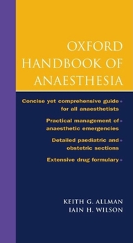 Hardcover Oxford Handbook of Anaesthesia Book