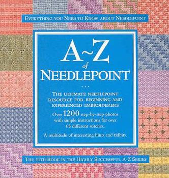 Spiral-bound A-Z of Needlepoint. Book