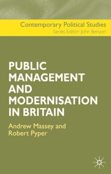 Paperback The Public Management and Modernisation in Britain Book