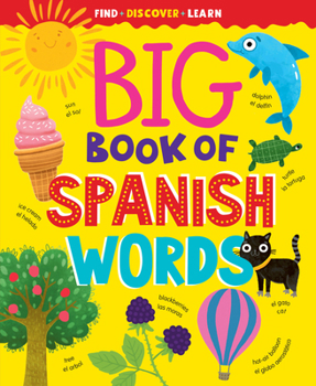 Hardcover Big Book of Spanish Words Book