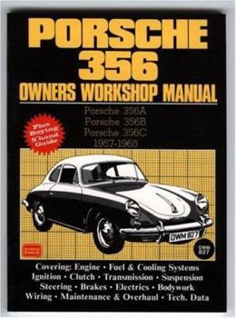 Paperback Porsche 356 Owners Workshop Manual Book