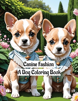 Paperback Canine Fashion: A Dog Coloring Book
