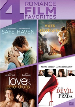 DVD Safe Haven / Water for Elephants / Love & Other Drugs / The Devil Wears Prada Book
