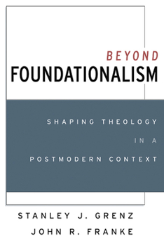 Paperback Beyond Foundationalism Book