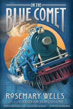 Paperback On the Blue Comet Book