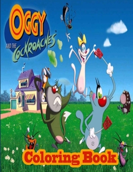 Paperback Oggy and the Cockroaches Coloring Book