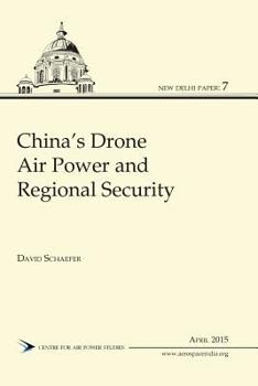 Paperback China's Drone Air Power and Regional Security Book