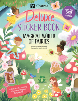 Paperback Deluxe Sticker Book: Magical World of Fairies Book