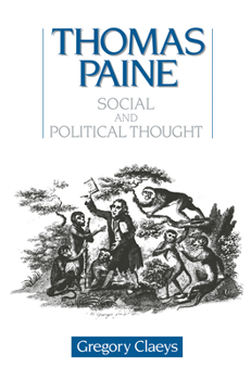 Paperback Thomas Paine: Social and Political Thought Book