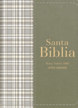 Biblia RVR 1960 Compacta Símil Piel Cuadros Verde (Bible RVR 1960 Compact Size LeatherLike Green Checked Pattern(Spanish Edition)