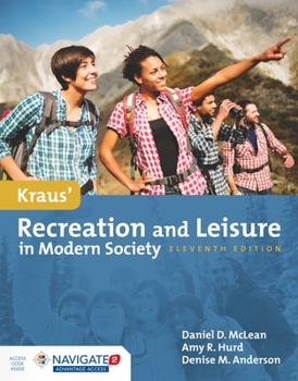 Paperback Kraus' Recreation & Leisure in Modern Society Book