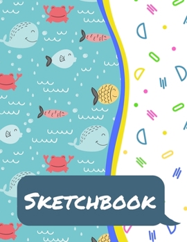 Sketchbook for Kids - Large Blank Sketch Notepad for Practice Drawing, Paint, Write, Doodle, Notes - Cute Cover for Kids 8.5 x 11 - 100 pages Book 19