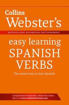 Paperback Collins Webster's Easy Learning Spanish Verbs. Book