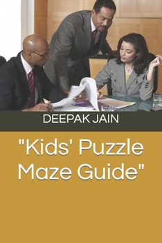Paperback "Kids' Puzzle Maze Guide" Book