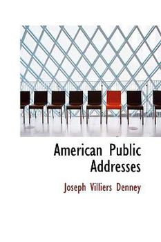 Paperback American Public Addresses Book