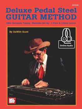 Paperback Deluxe Pedal Steel Guitar Method Book