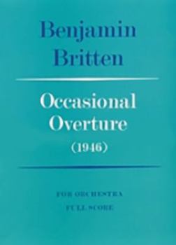 Paperback Occasional Overture: Score Book