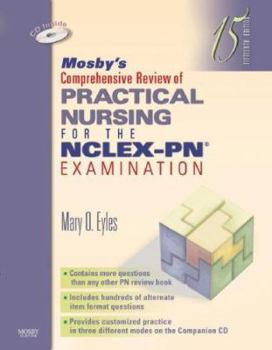 Paperback Mosby's Comprehensive Review of Practical Nursing for the Nclex-Pn(r) Examination [With CDROM] Book