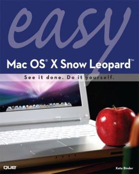 Paperback Easy Mac OS X Snow Leopard Book