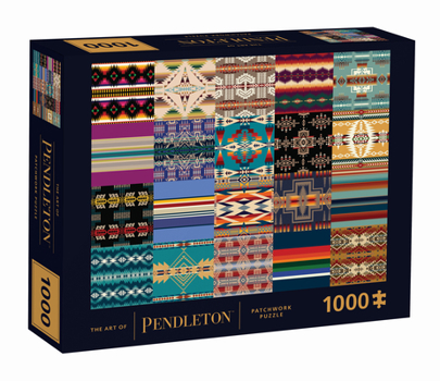 Game The Art of Pendleton Patchwork 1000-Piece Puzzle Book