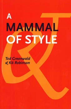 Paperback A Mammal of Style Book